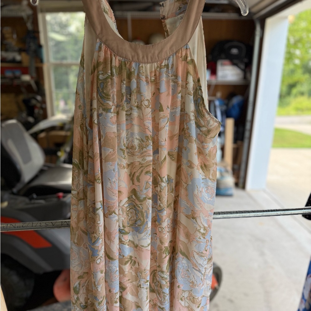 Floral Sleeveless Dress